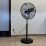 Ventilator cu picior, 45 cm, 3 viteze, 3 lame, 80W