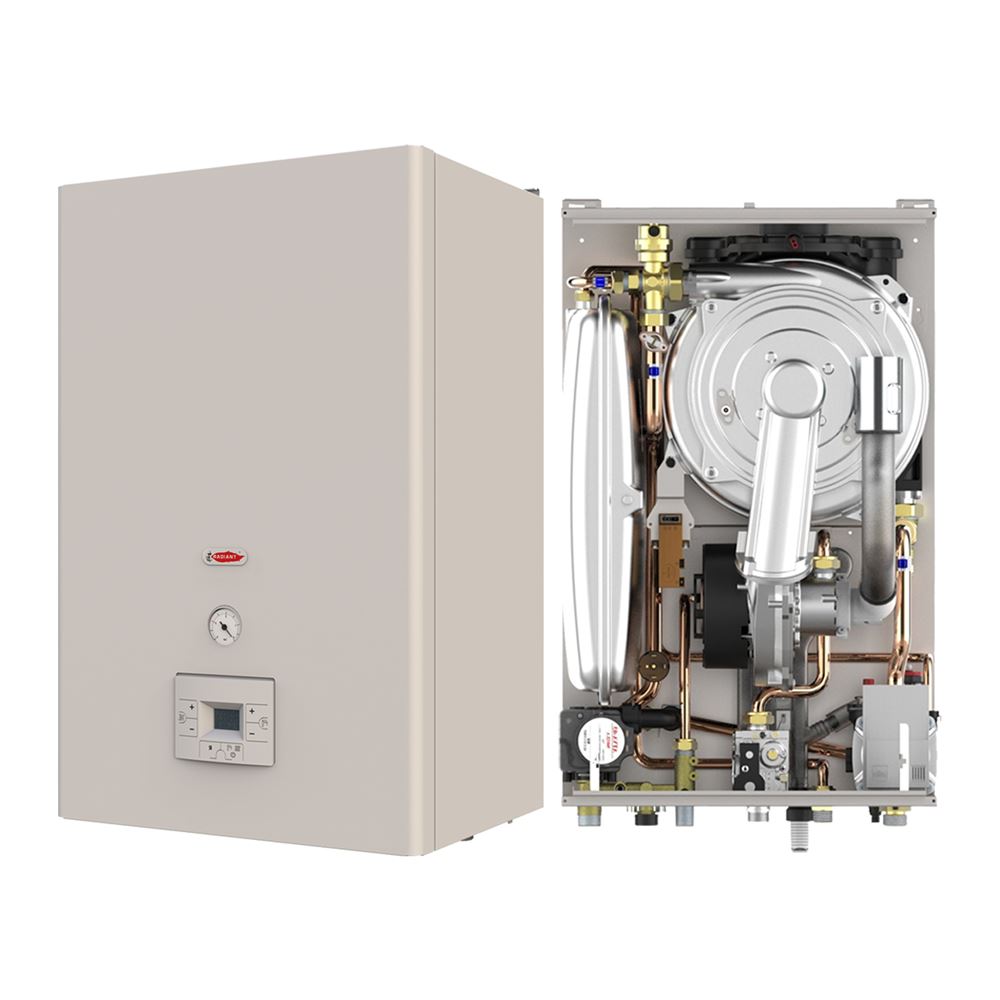 Centrală termică în condensare cu boiler încorporat RADIANT R2KA 24/20 