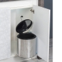 Coș de gunoi din INOX pentru mobilă de bucătărie
