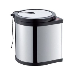 Coș de gunoi din INOX pentru mobilă de bucătărie