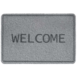 Covoraș de intrare CURLY-PRINT - WELCOME 40x60 cm, 12mm, Polyester 