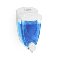 Dozator săpun lichid, cu lipici FLOSOFT, 650 ml