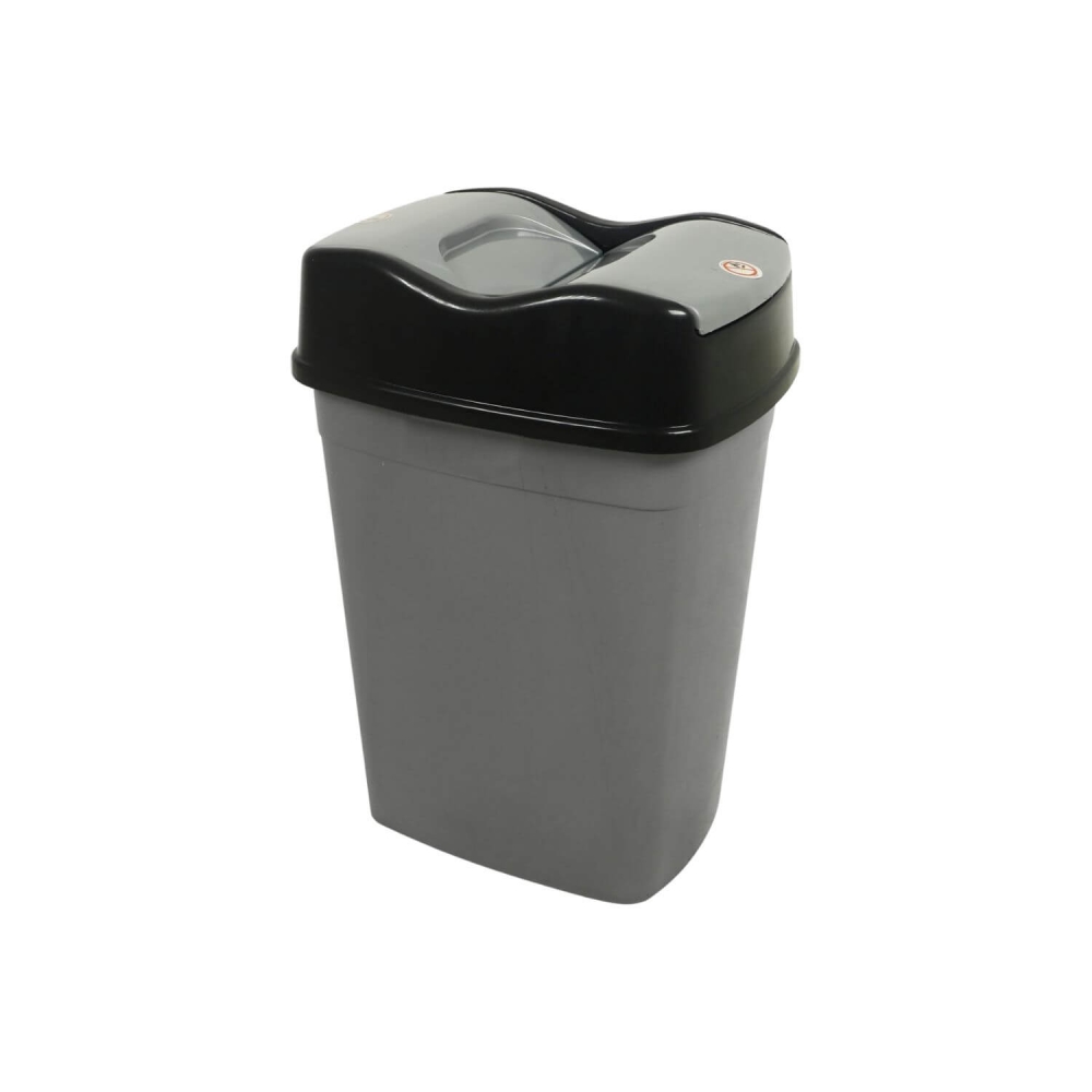 Coș gunoi, 10 L, din plastic cu capac VORTEX