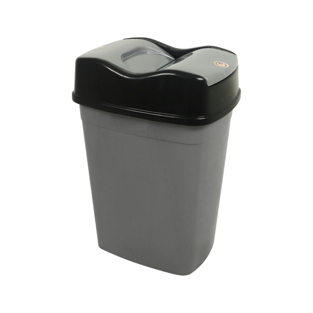 Coș gunoi, 25 L, din plastic cu capac VORTEX
