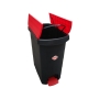 Coș gunoi cu pedală, PELICAN, 60 L, Negru/Roșu