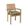 Pernă scaun, Florance, 47x47x10 cm, kaki, EU