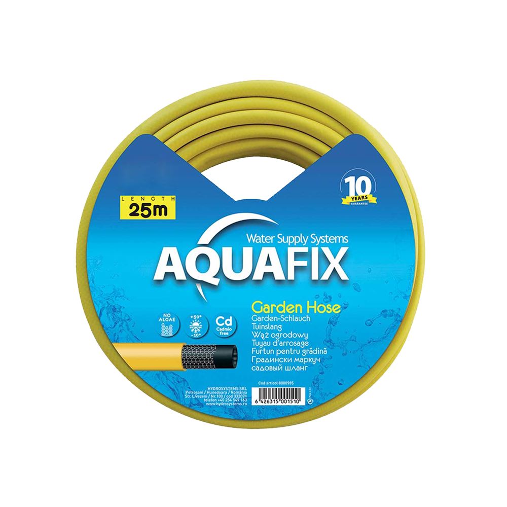 Furtun AquaFix ITALIA, 8 bar, 19 mm, 25 m