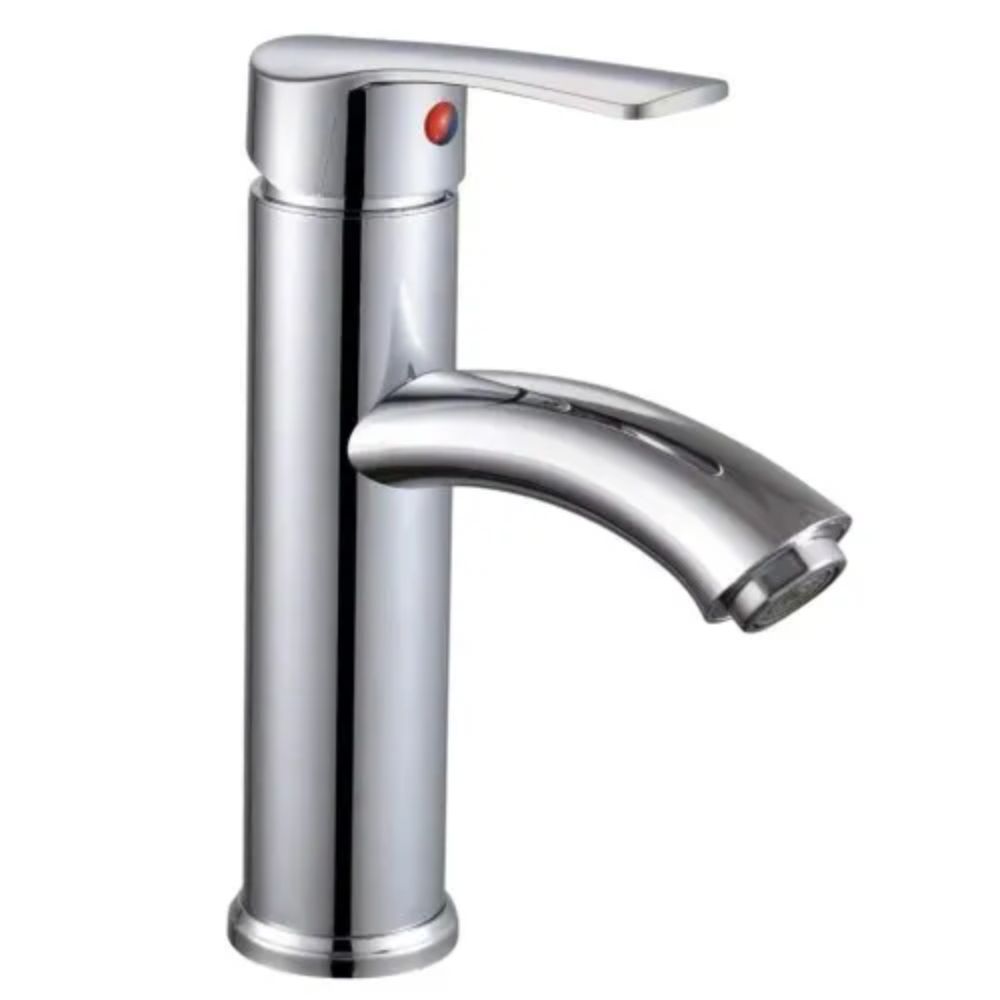 Baterie din inox pentru lavoar, Aquafix - 25, cromată