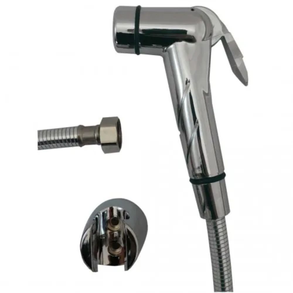 Duș igienic cu furtun și suport EVOLUTION Cromat - 1200 mm