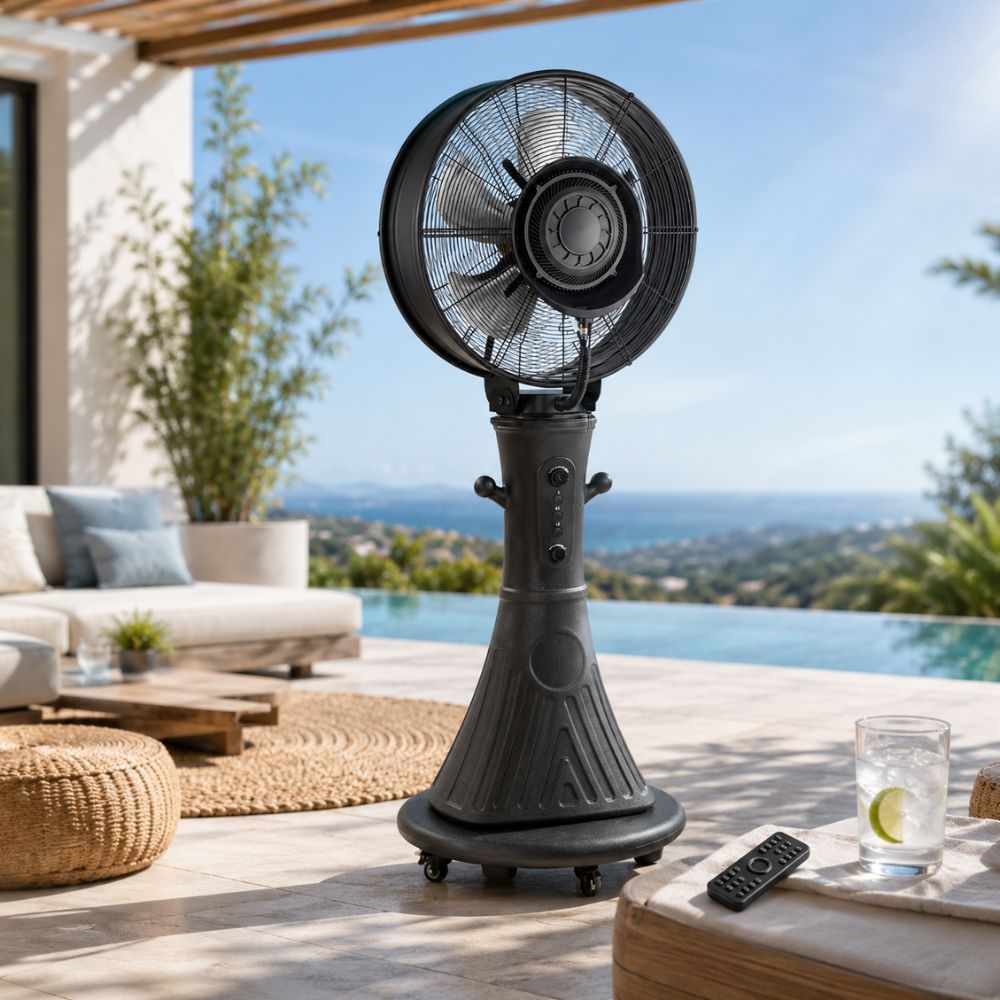 Ventilator ceață cu telecomandă, Hola Design