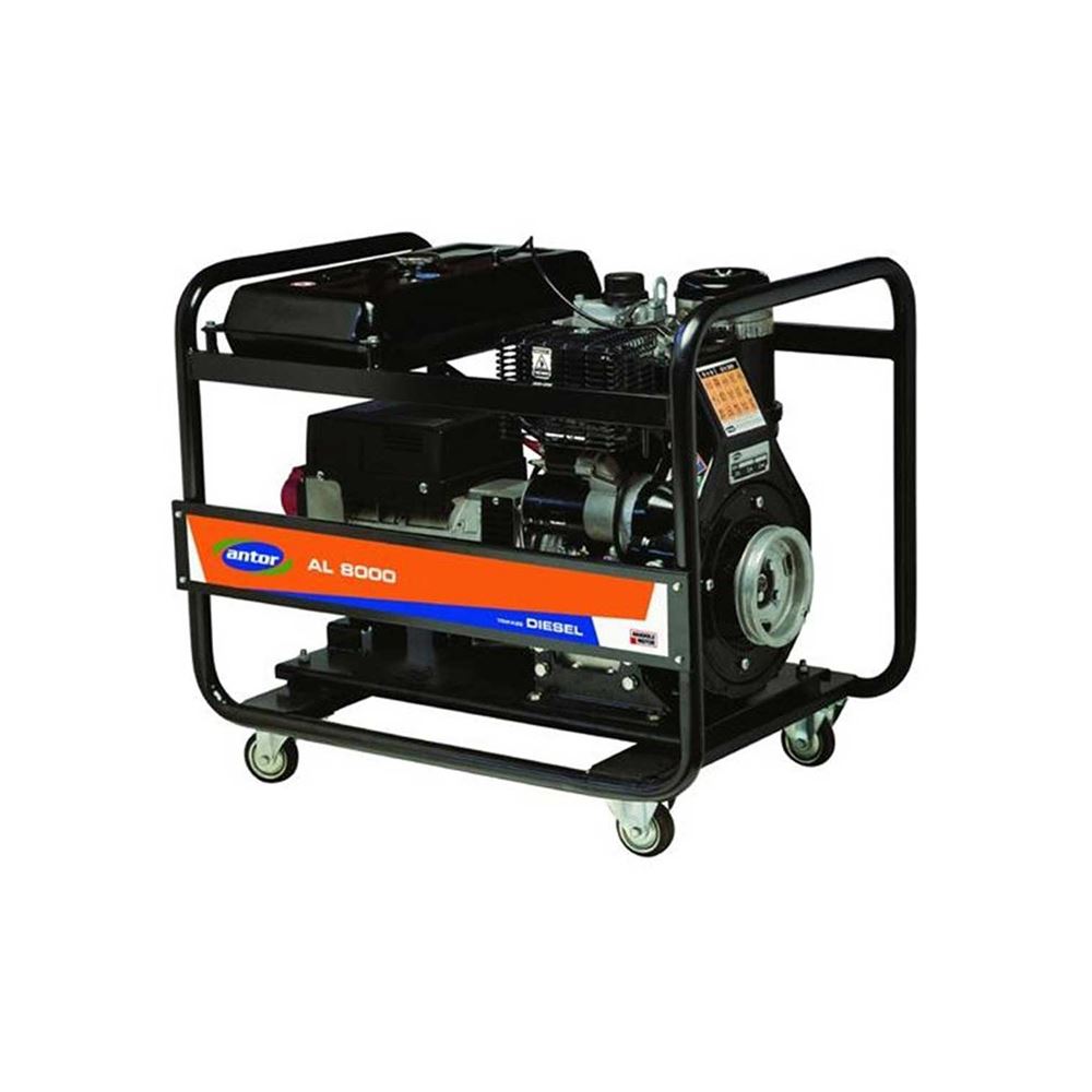Generator diesel ANTOR AK8000M; Max KVA =7