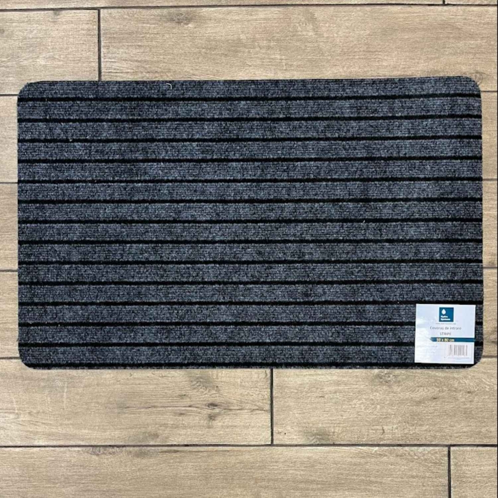 Covoras de intrare STRIPE, 40x60cm, gri